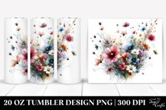 Christmas PNG 20 Oz Tumbler Design Product Image 1