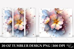 Pastel Shiny Primrose Tumbler | 20 oz Tumbler Product Image 1