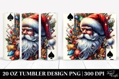 Christmas PNG 20 Oz Tumbler Design Product Image 1