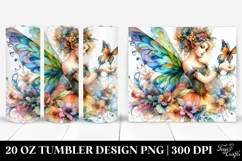 Vibrant Fairy Playing | 20 oz Tumbler Product Image 1