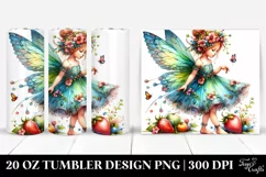 Vibrant Fairy Playing | 20 oz Tumbler Product Image 1