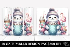 Christmas PNG 20 Oz Tumbler Design Product Image 1