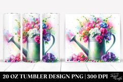 Vibrant Colorful Watercolor Sprinkling Can | 20 oz Tumbler Product Image 1
