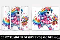 Cute Unicorn | 20 oz Tumbler Product Image 1