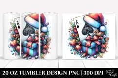 Christmas PNG 20 Oz Tumbler Design Product Image 1