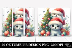 Christmas PNG 20 Oz Tumbler Design Product Image 1