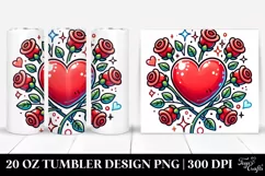 Love 20 Oz Tumbler Png Product Image 1