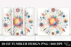 Colorful Pastel Sun | 20 Oz Tumbler Product Image 1