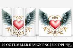 Love 20 Oz Tumbler Png Product Image 1