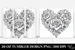 Love 20 Oz Tumbler Png Product Image 1