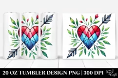 Valentines 20 Oz Tumbler Png Product Image 1