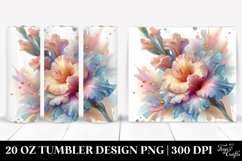 Glossy Gladiolus Tumbler Product Image 1