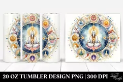 Watercolor Mystic Ritual Tumbler Product Image 1