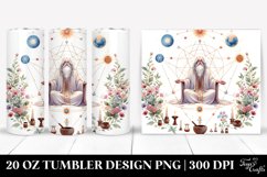 Watercolor Mystic Ritual Tumbler Product Image 1