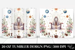 Watercolor Mystic Ritual Tumbler Product Image 1