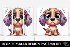 Colorful Funny Great Dane | 20 Oz Tumbler Product Image 1