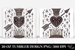 Love 20 Oz Tumbler Png Product Image 1