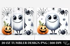 Simple Funny Spider Halloween Clipart 20 Oz Tumbler Product Image 1