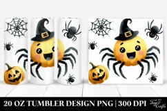 Simple Funny Spider Halloween Clipart 20 Oz Tumbler Product Image 1