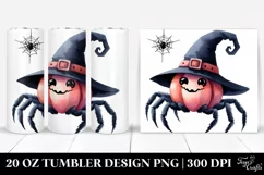 Simple Funny Spider Halloween Clipart 20 Oz Tumbler Product Image 1
