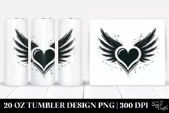 Valentines 20 Oz Tumbler Png Product Image 1