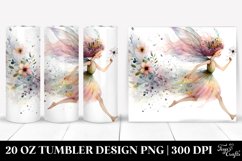 Whimsical Fairy Running Clipart Product Image 1