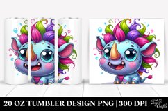 Crazy Baby Rhino Tumbler Product Image 1