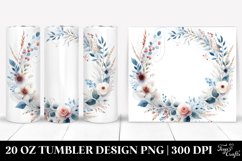 Washed Watercolor Ghost Tumbler Product Image 1