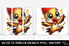 Crazy Baby Woodpecker Tumbler Product Image 1