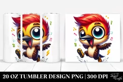 Crazy Baby Woodpecker Tumbler Product Image 1