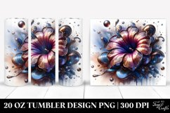 Glossy Petunia Material | 20 Oz Tumbler Product Image 1
