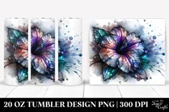 Glossy Petunia Material | 20 Oz Tumbler Product Image 1
