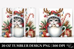 Christmas PNG 20 Oz Tumbler Design Product Image 1