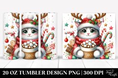 Christmas PNG 20 Oz Tumbler Design Product Image 1