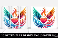 Love 20 Oz Tumbler Png Product Image 1