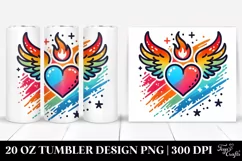 Valentines 20 Oz Tumbler Png Product Image 1