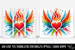 Love 20 Oz Tumbler Png Product Image 1