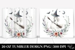 Watercolor Witch Tumbler Design | 20 oz Tumbler Product Image 1