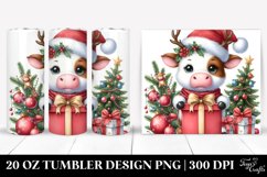 Christmas PNG 20 Oz Tumbler Design Product Image 1