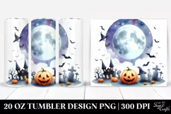 Moon Halloween Clipart 20 Oz Tumbler Product Image 1