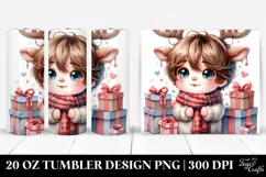 Expressive Brittany 20 Oz Tumbler Christmas Theme Product Image 1