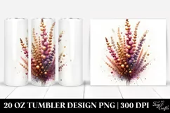 Wooden Stained Heather | 20 Oz Tumbler Product Image 1