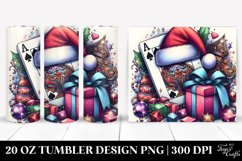 Christmas PNG 20 Oz Tumbler Design Product Image 1