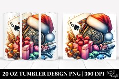 Christmas PNG 20 Oz Tumbler Design Product Image 1