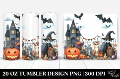 Funny Halloween Scene | 20 oz Tumbler Product Image 1