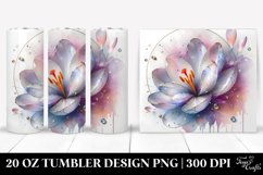 Crocus with Metallic Insertions | 20 oz Tumbler Product Image 1