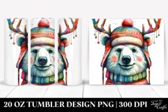 Christmas PNG 20 Oz Tumbler Design Product Image 1