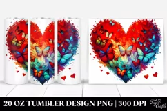 Valentines 20 Oz Tumbler Png Product Image 1