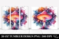 Magical Celestial Astral Mushroom | 20 Oz Tumbler Product Image 1
