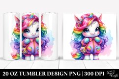 Vibrant Baby Unicorn Tumbler Product Image 1